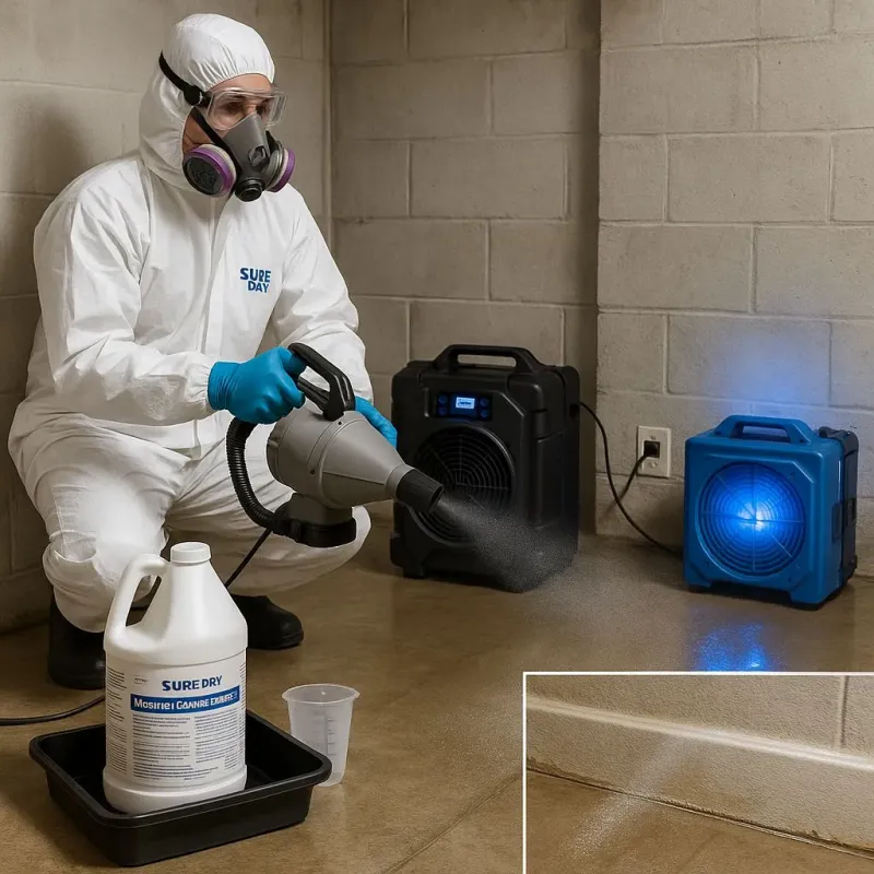 Sanitization and Odor Removal process in Jonesville, NC