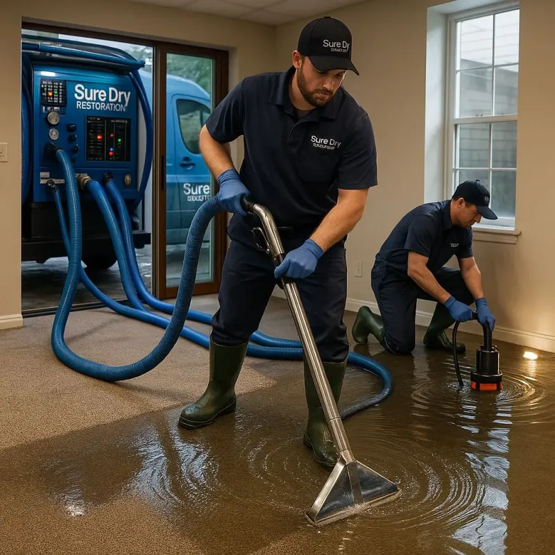 Water Extraction and Removal process in Jonesville, NC